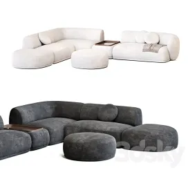 Rene Sofa by Meridiani Set
